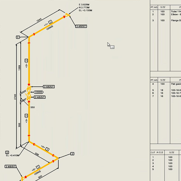 Smap3D | Solutions for the design and manufacture of pipelines