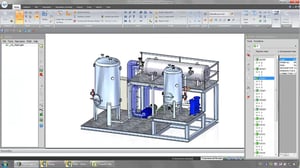 Smap3D Plant Design Process Chain for Solid Edge: Complete video