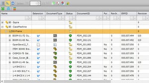 PDM Studio Projektverwaltung