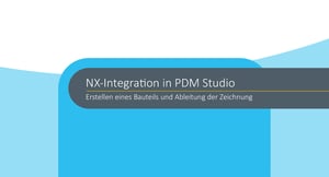 pdms_de_Titelbild Video NX Part Creation