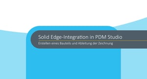 pdms_de_Titelbild Video Solid Edge Part Creation